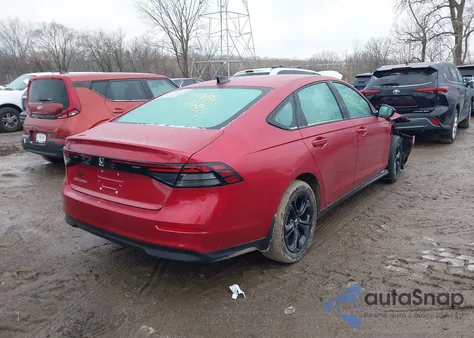 2025 Honda Accord Se from USA, damaged, VIN 1HGCY1F49SA038024